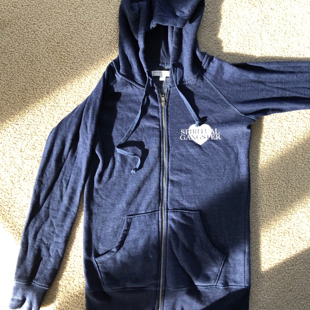 Spiritual Gangster zipup hoodie - Nothing But Love